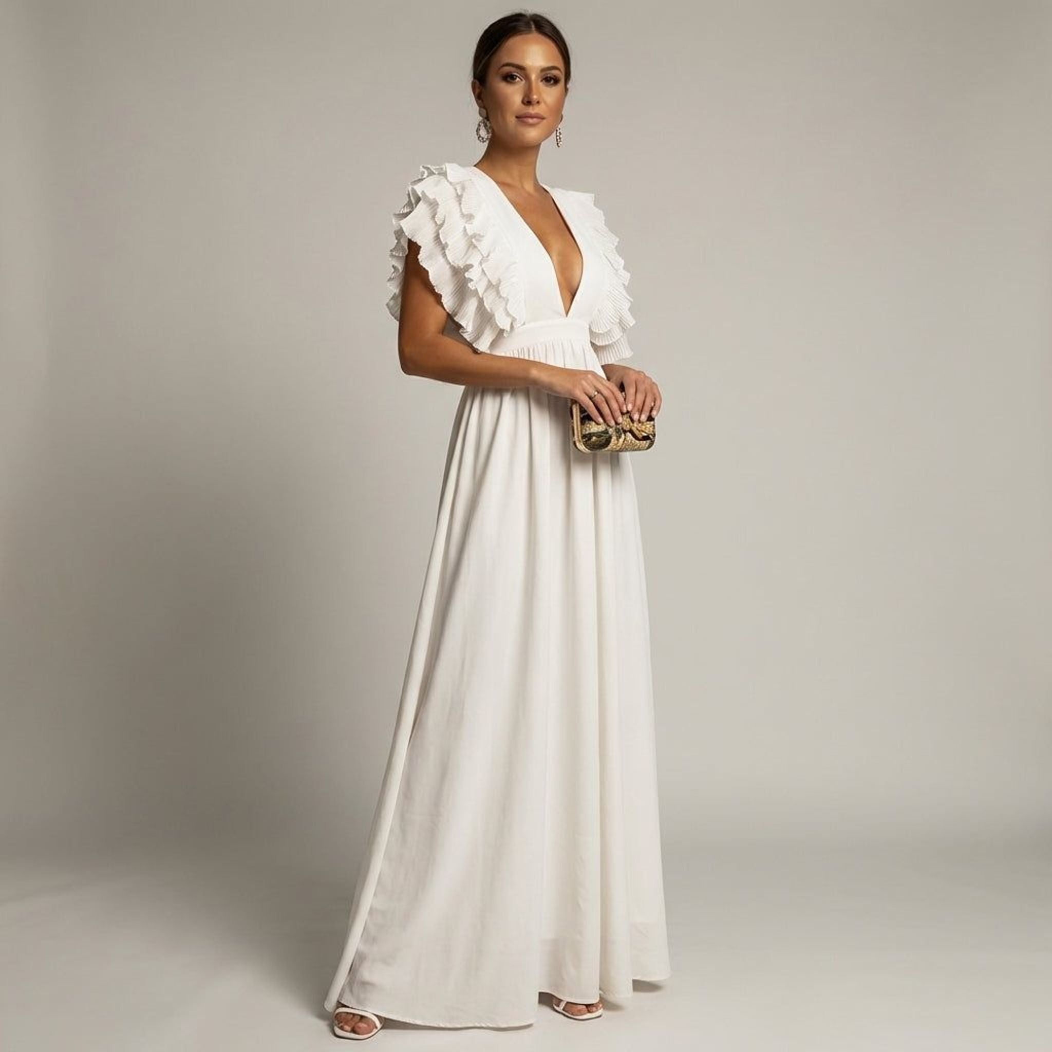 Juliette Vire | Women's Long Evening Maxi Dress