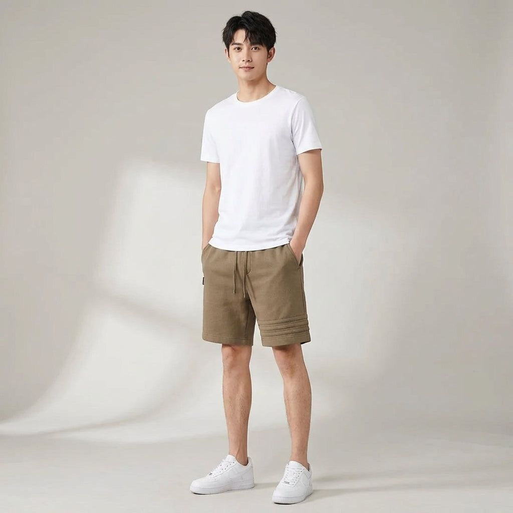 Lior Kall | Men's Relaxed Fit Stripe Shorts
