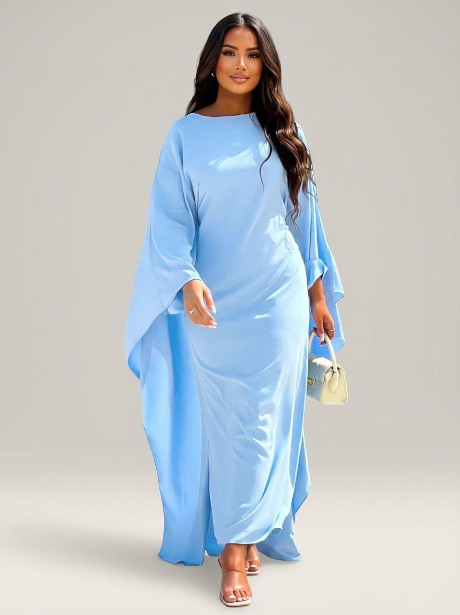 Celeste Vire | Women's Elegant Flared Sleeve Dress