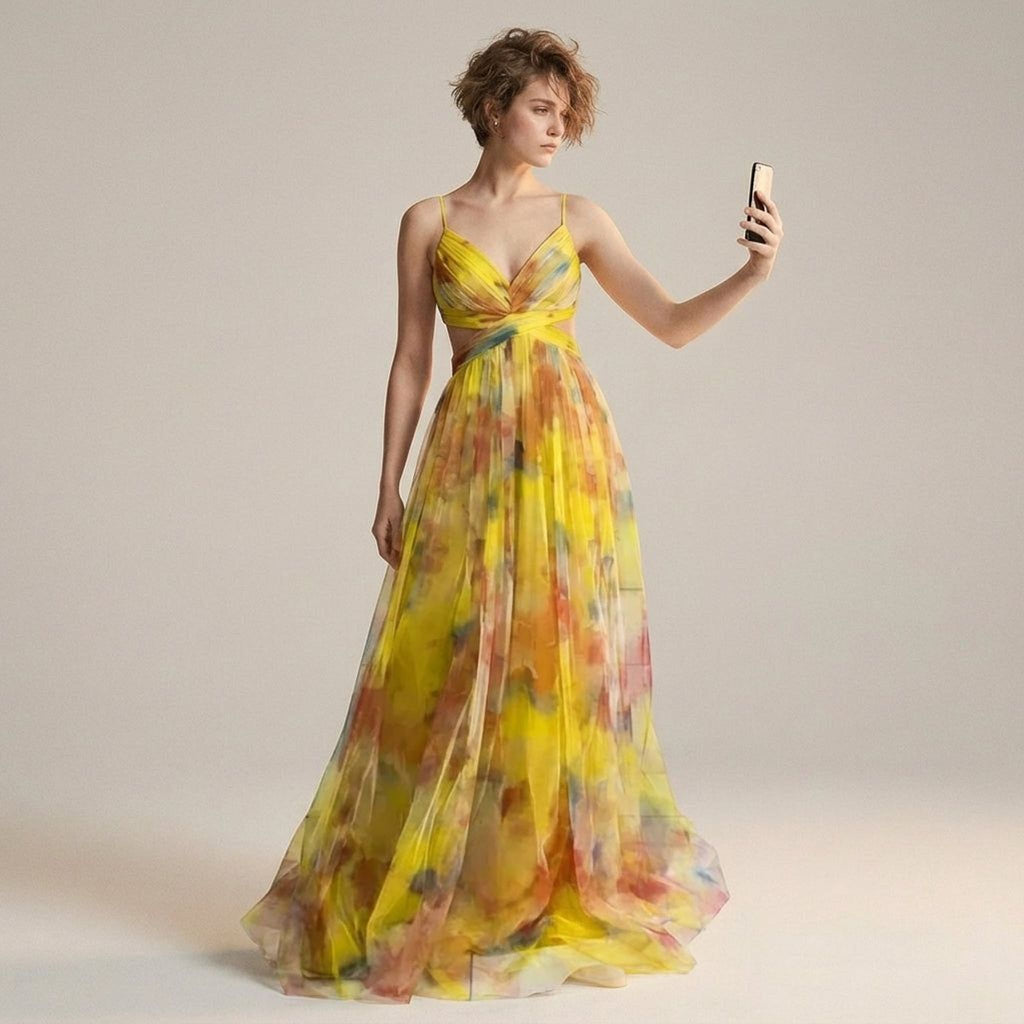 Elena Vire | Women's Floral Maxi Dress