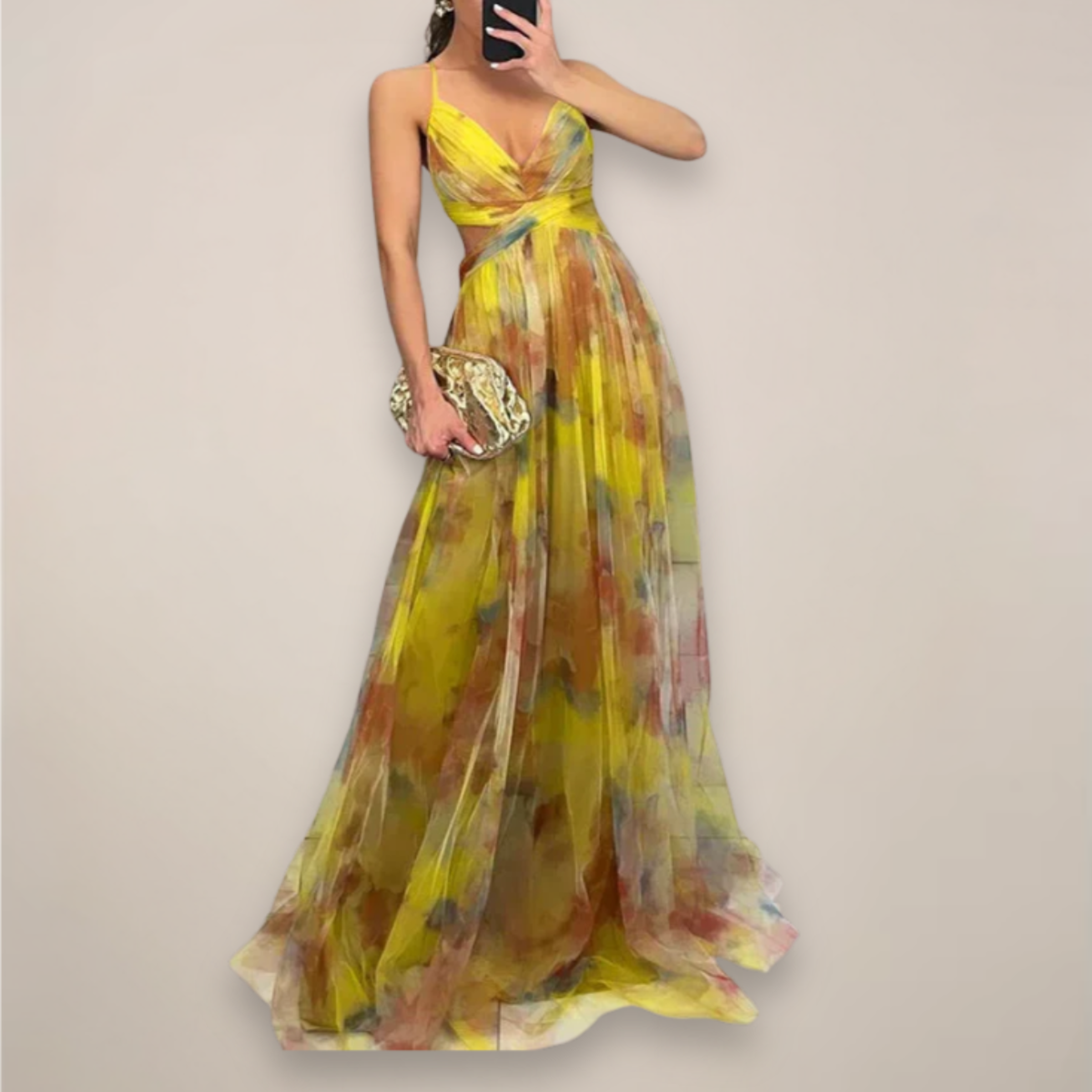 Céleste Vair | Women's Floral Maxi Dress