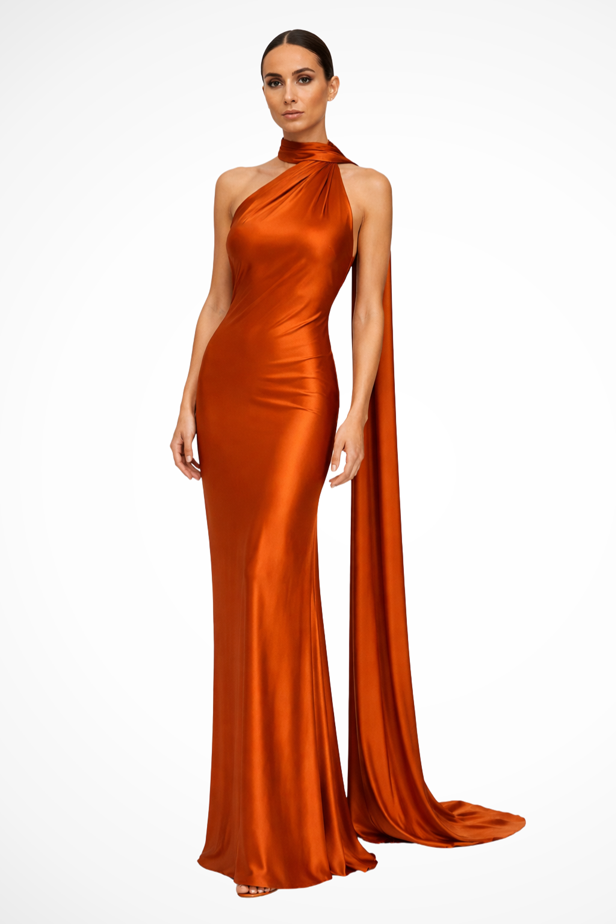 Elodie Varn | Women's Halter Neck Maxi Dress