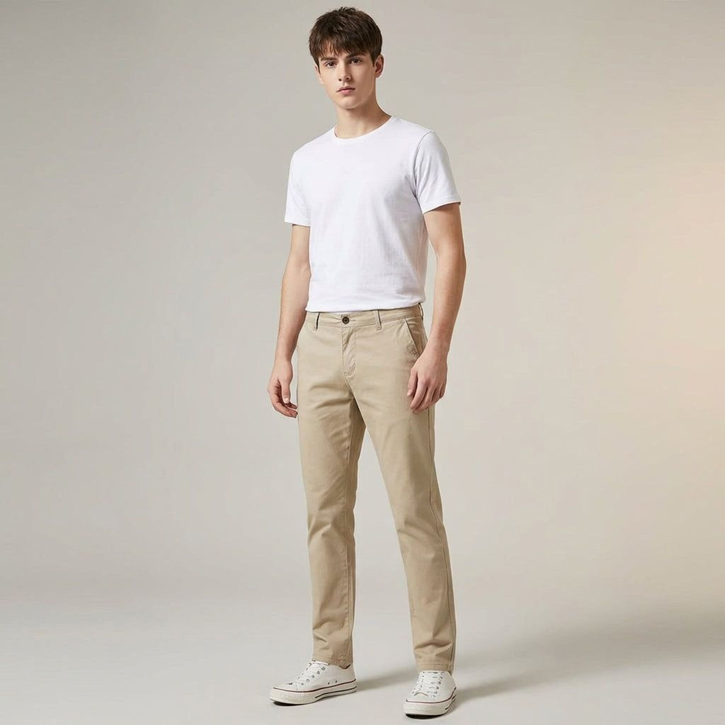 Lucien Brask | Men's Classic Casual Shorts with Stretch Waist