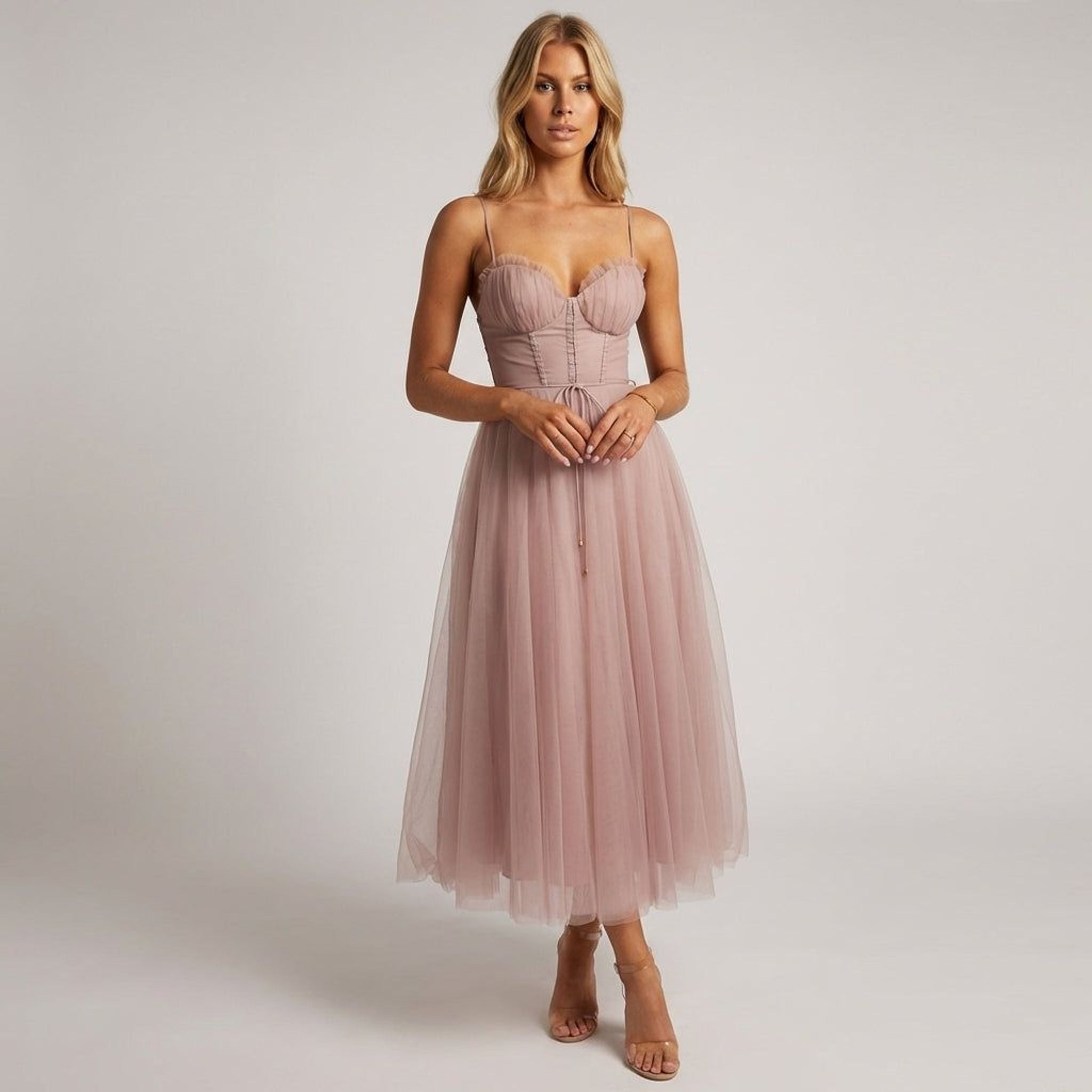 Isabelle Kren | Women's Elegant Midi Evening Dress