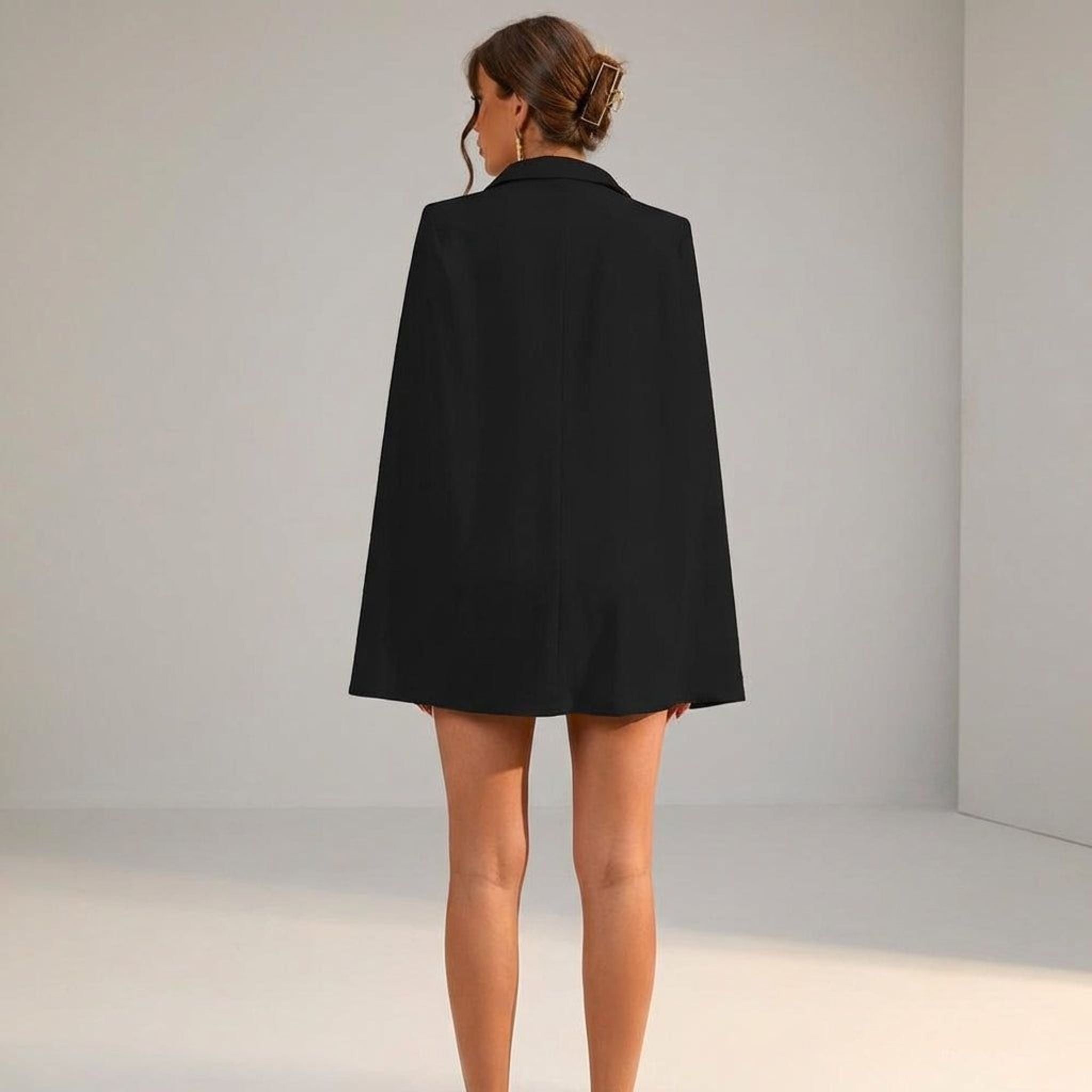 Elodie Vire | Women's Cape Blazer Mini Dress