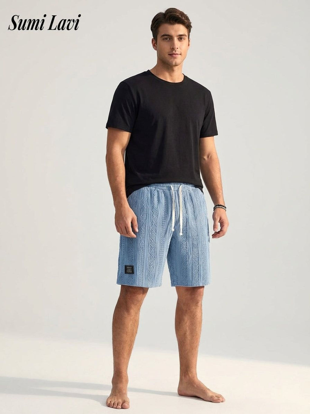 Lorenzo Voss | Men's Knit Lounge Shorts