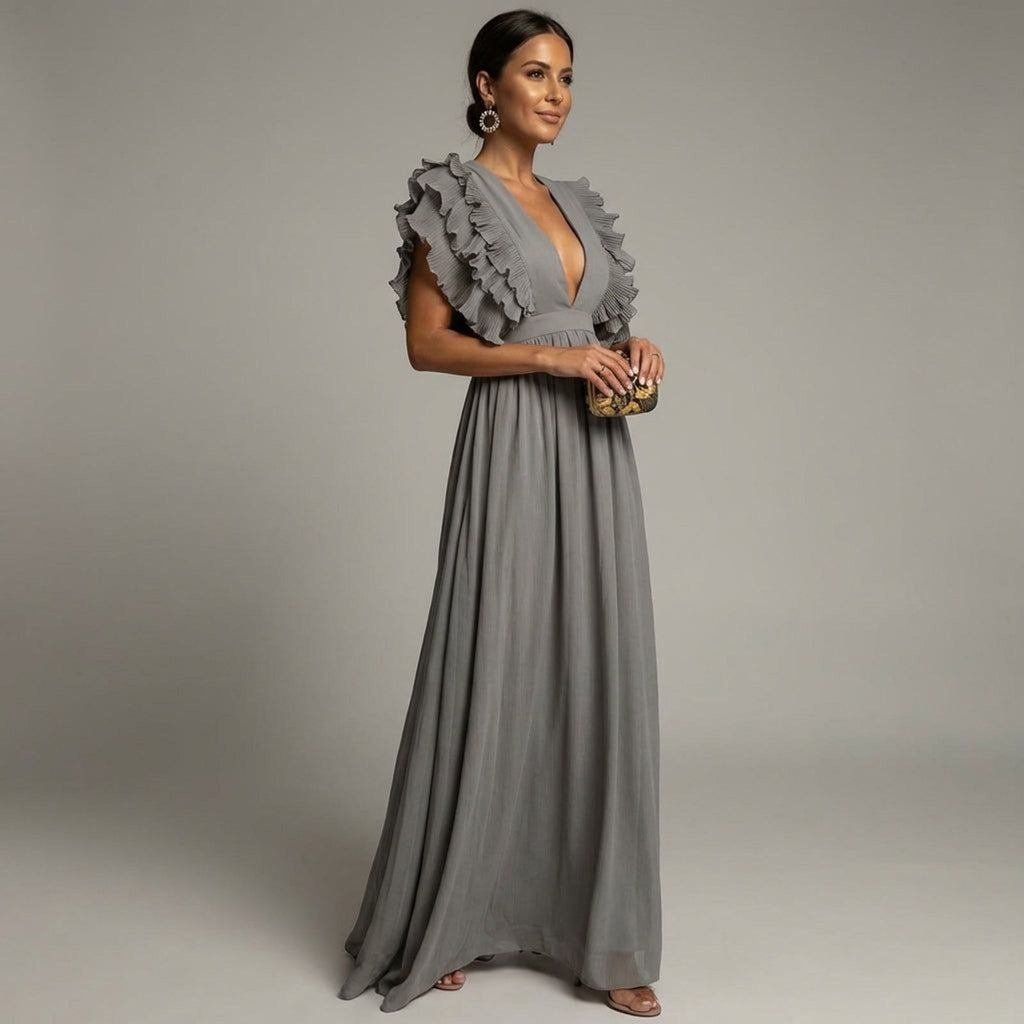 Juliette Vire | Women's Long Evening Maxi Dress