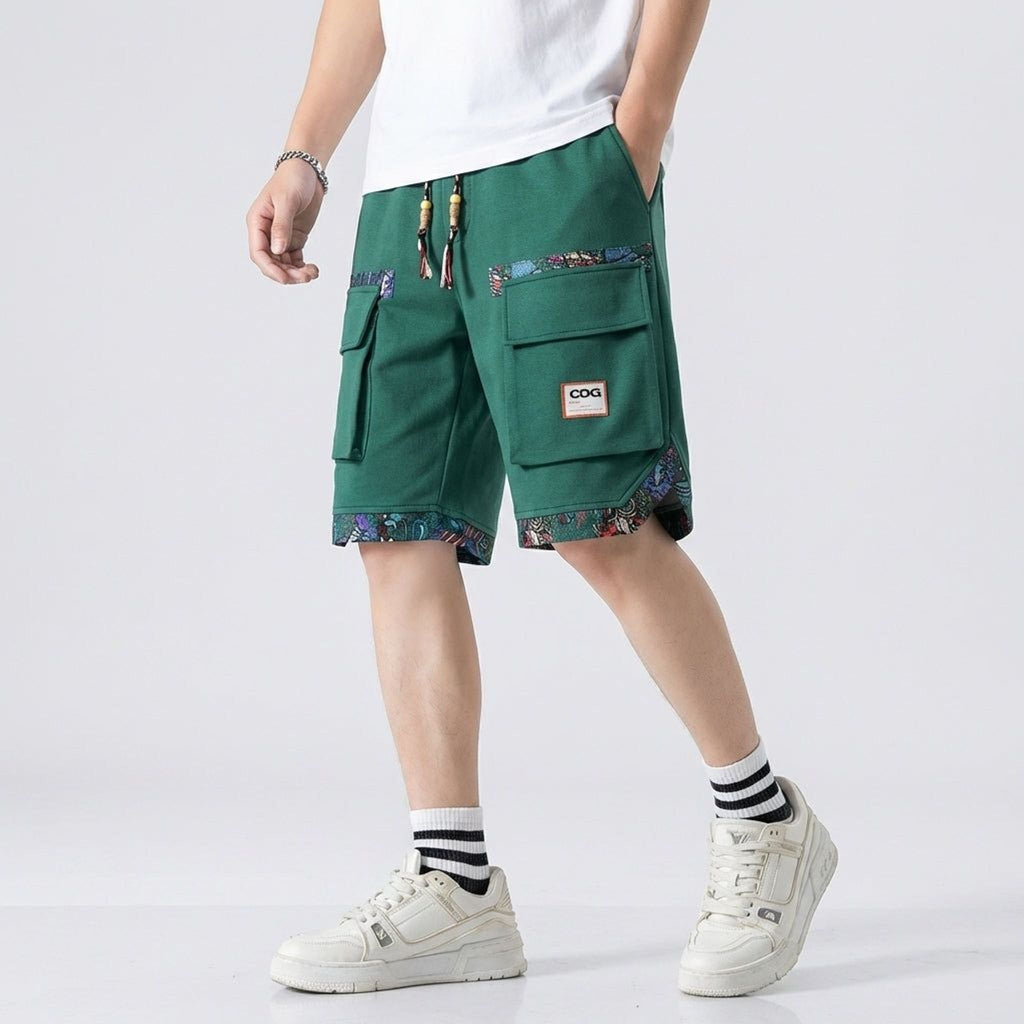 Luca Fenn | Men's Cargo Shorts with Pockets