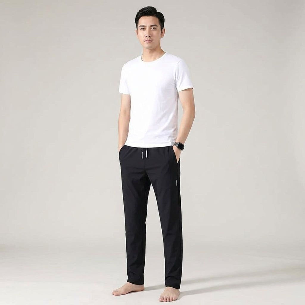 Lorian Vex | Men's Sporty Jogging Pants with Drawstring