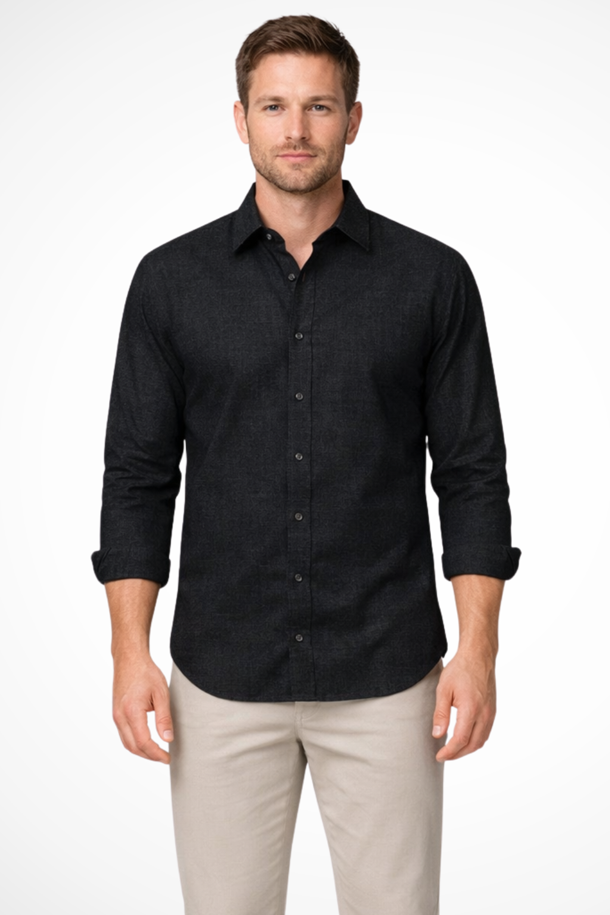 Rafael Brin | Men's Long Sleeve Button-Up Shirt