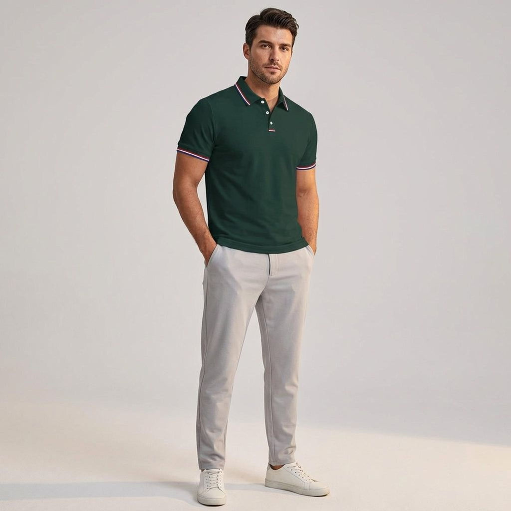 Luca Vire | Men's Short Sleeve Polo Shirt