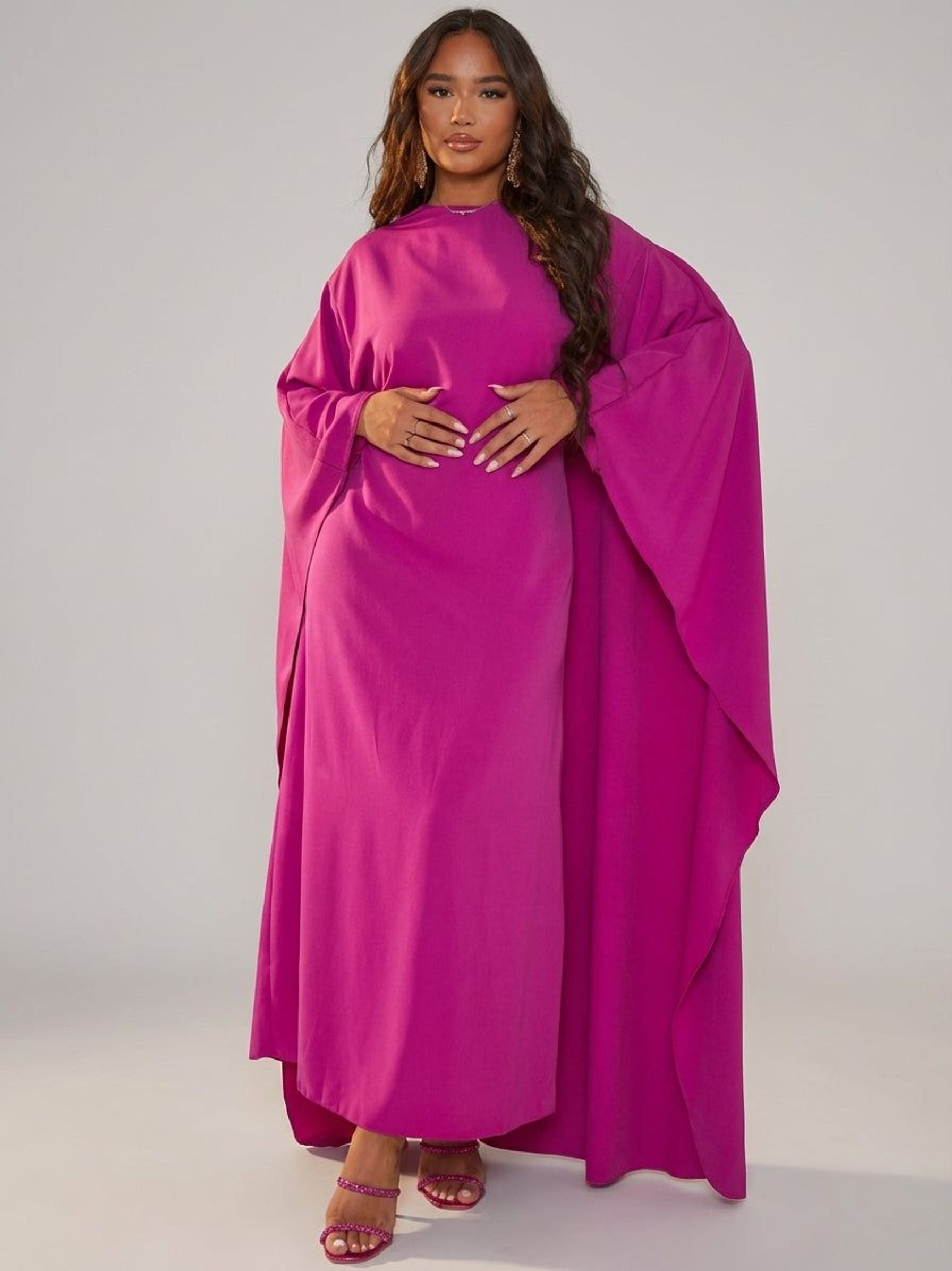 Celeste Vire | Women's Elegant Flared Sleeve Dress