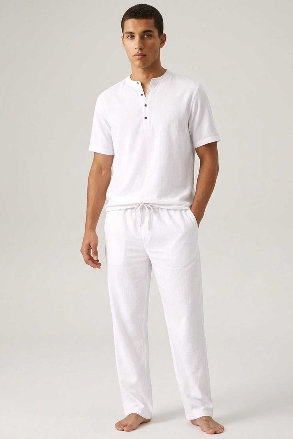 Ronan Vale | Men's Cotton Linen Summer Set