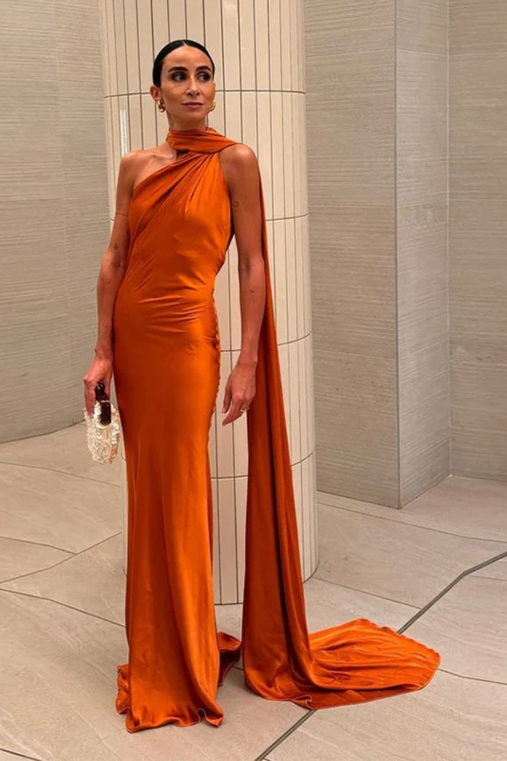 Elodie Varn | Women's Halter Neck Maxi Dress