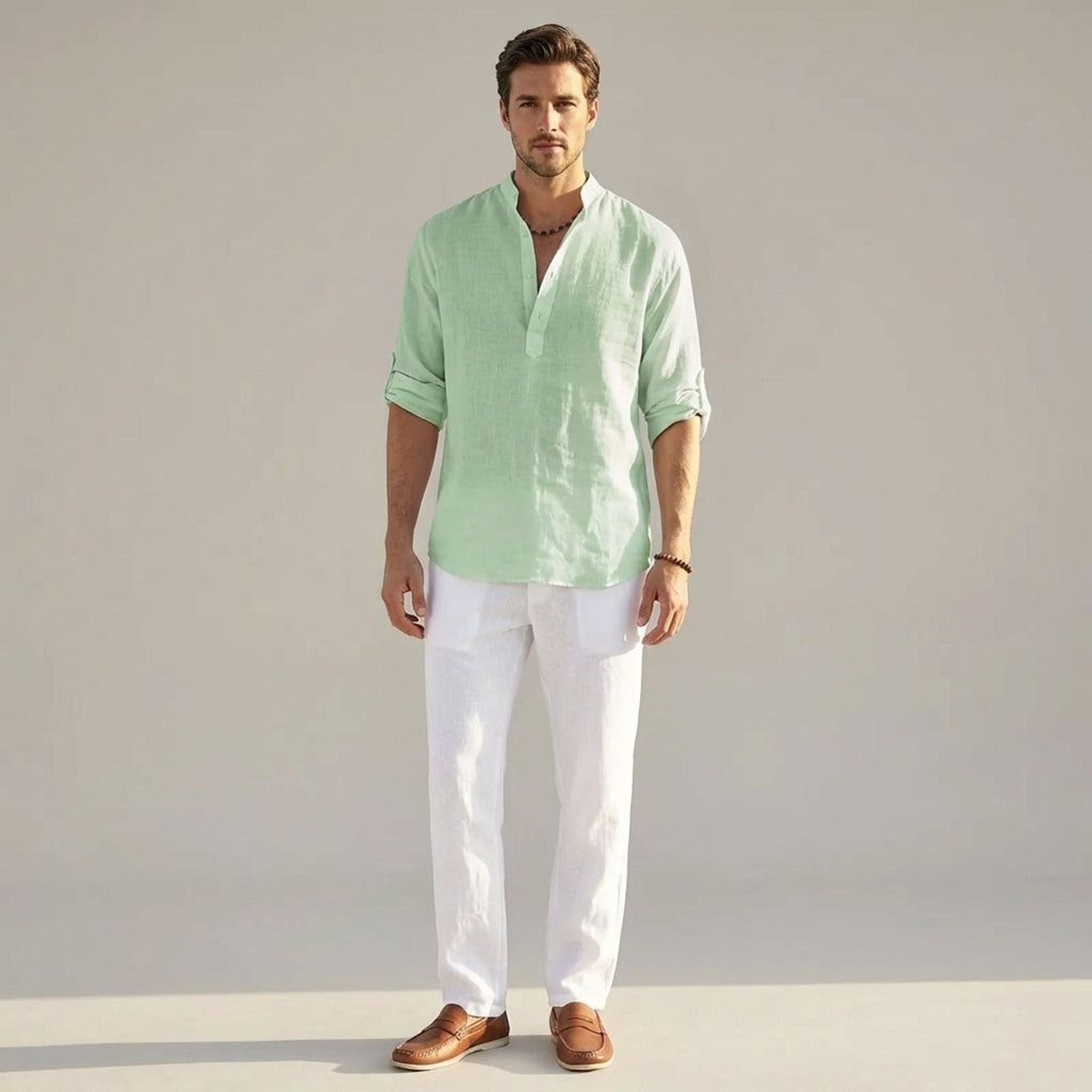 Alaric Voss | Men's Lightweight Breathable Shirt