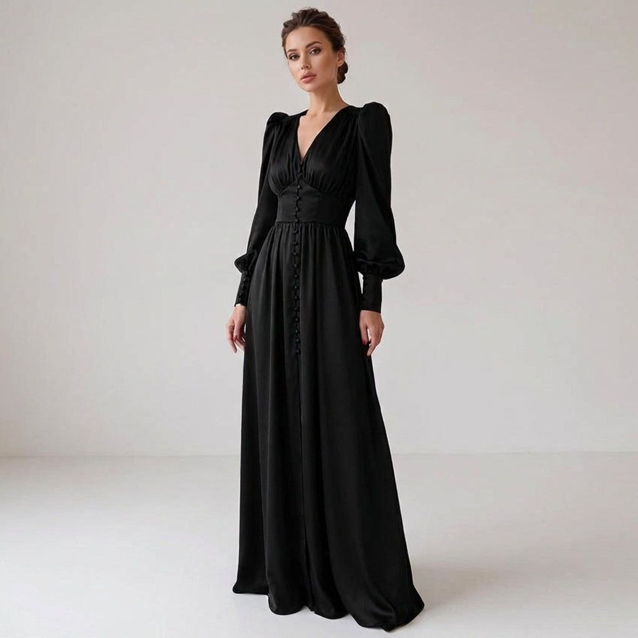 Elodie Varn | Women's Elegant Satin Dress