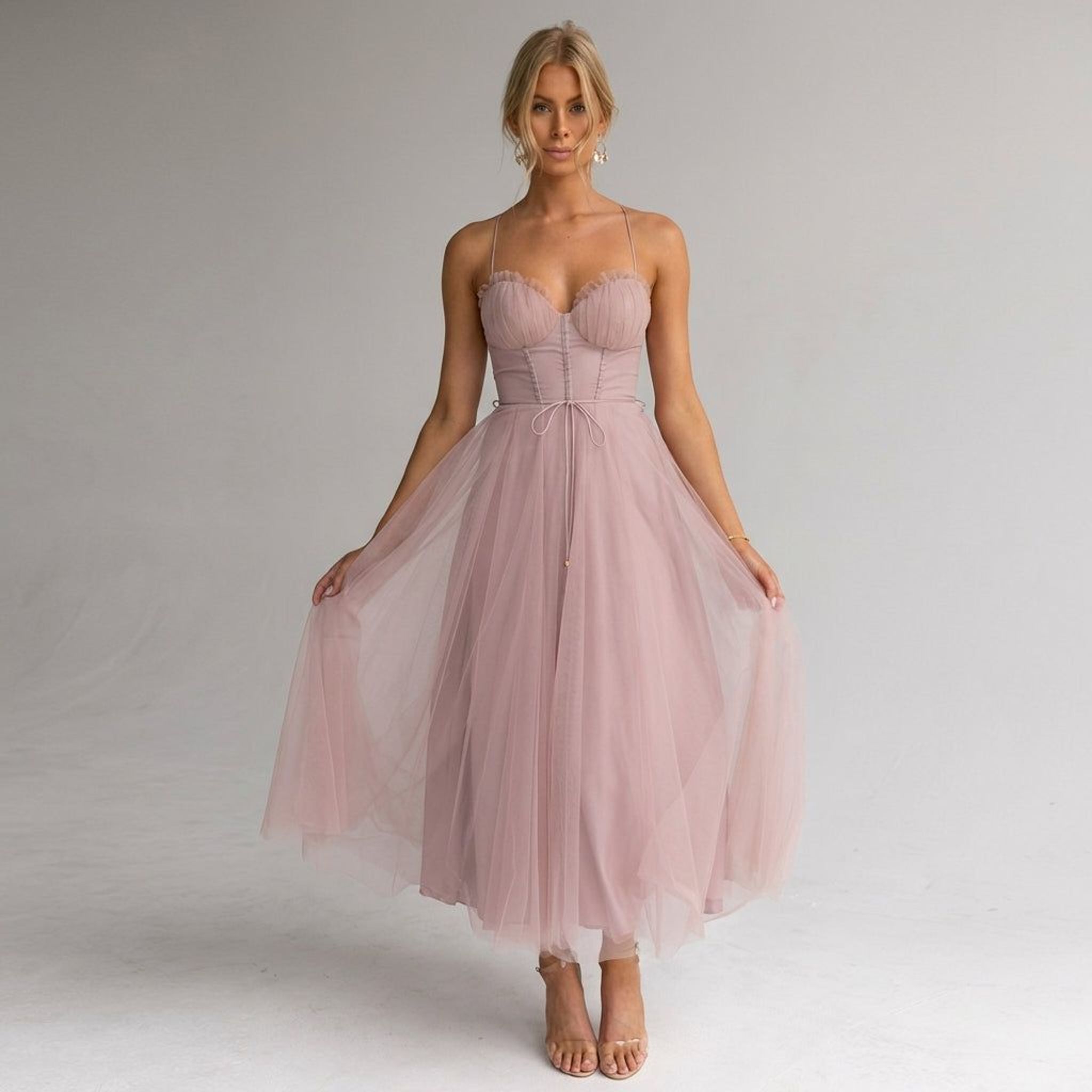 Isabelle Kren | Women's Elegant Midi Evening Dress