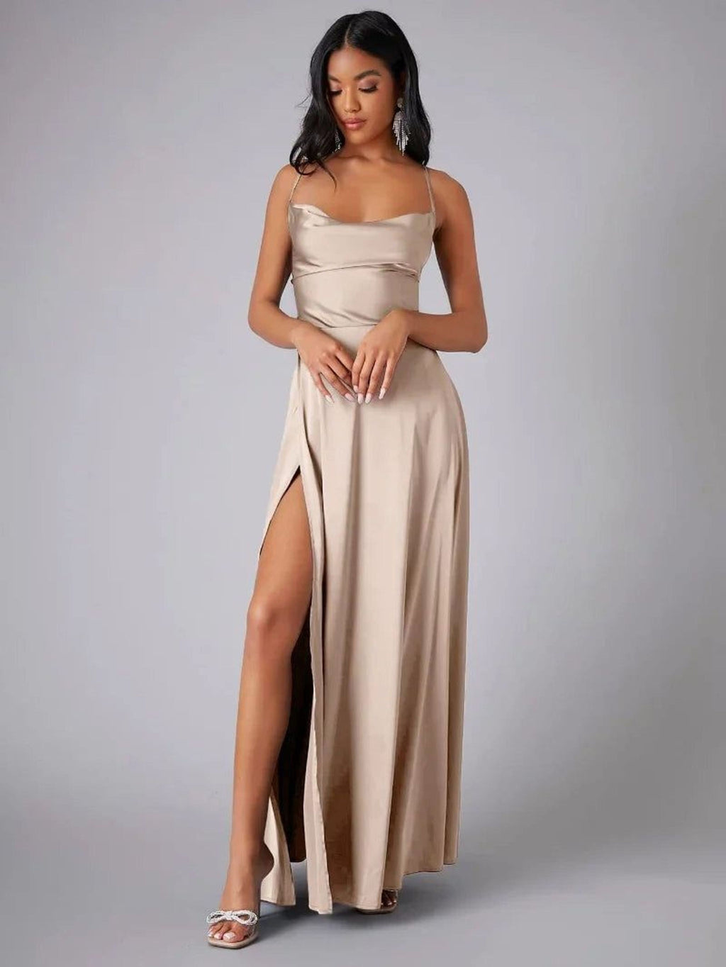 Elodie Vance | Women's Elegant Sleeveless Maxi Dress