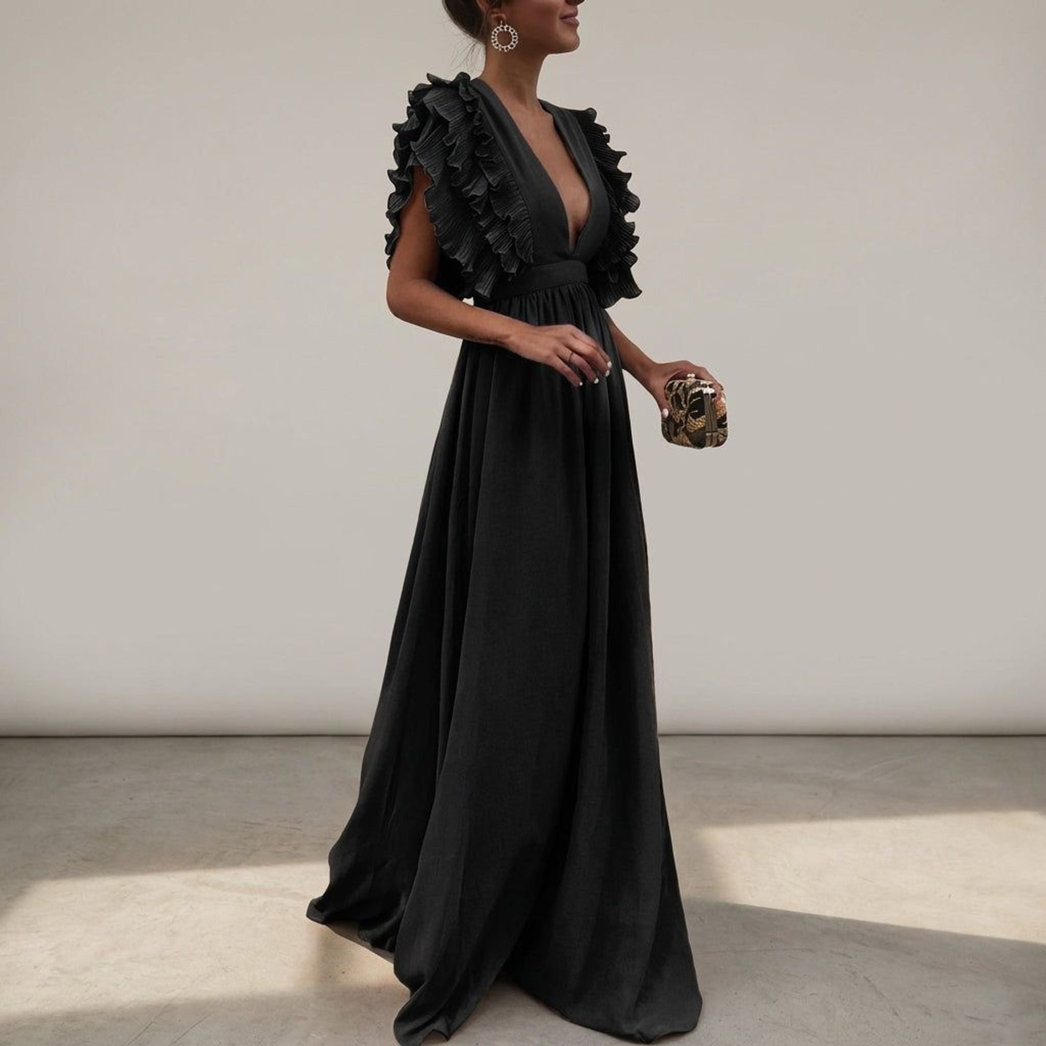 Juliette Vire | Women's Long Evening Maxi Dress
