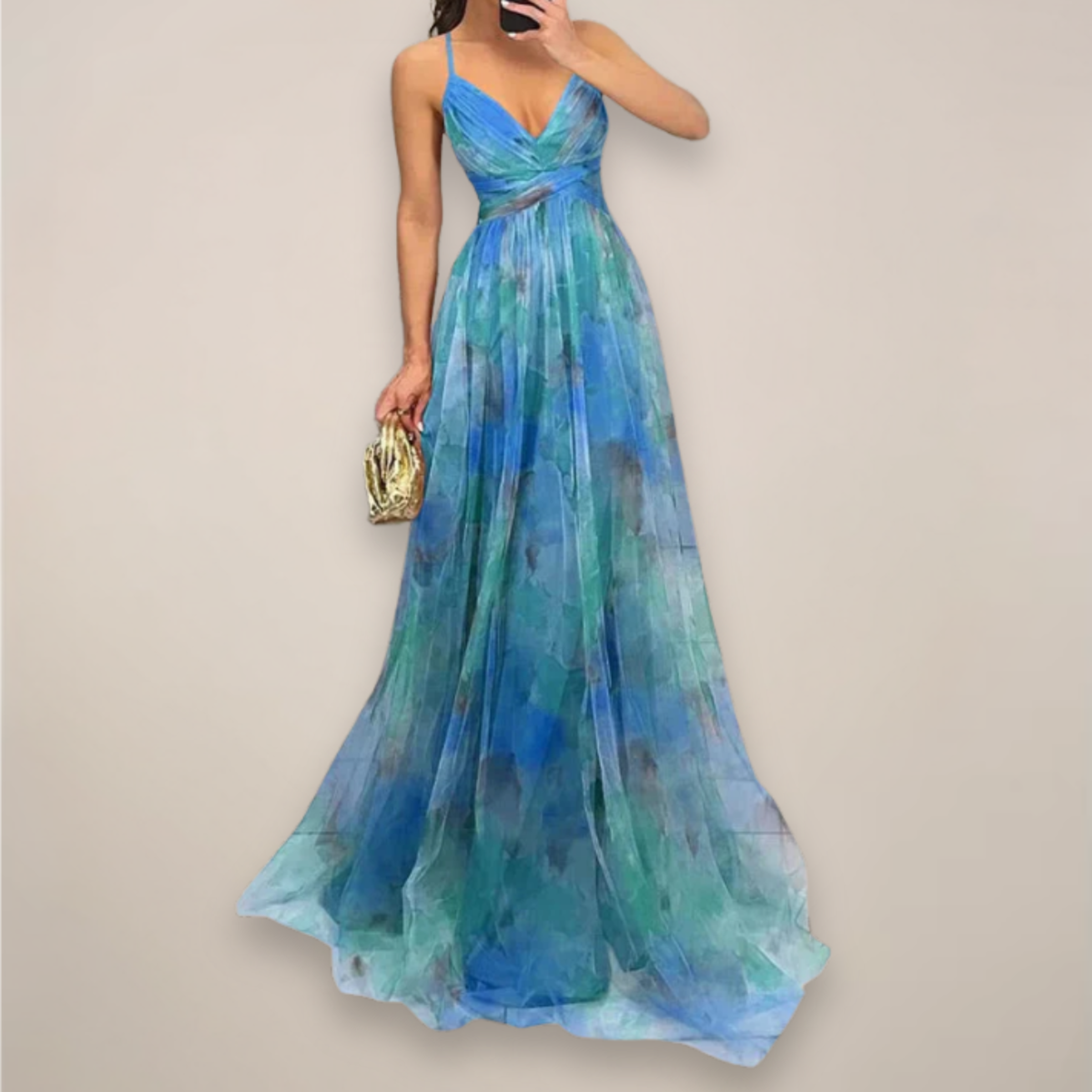 Céleste Vair | Women's Floral Maxi Dress