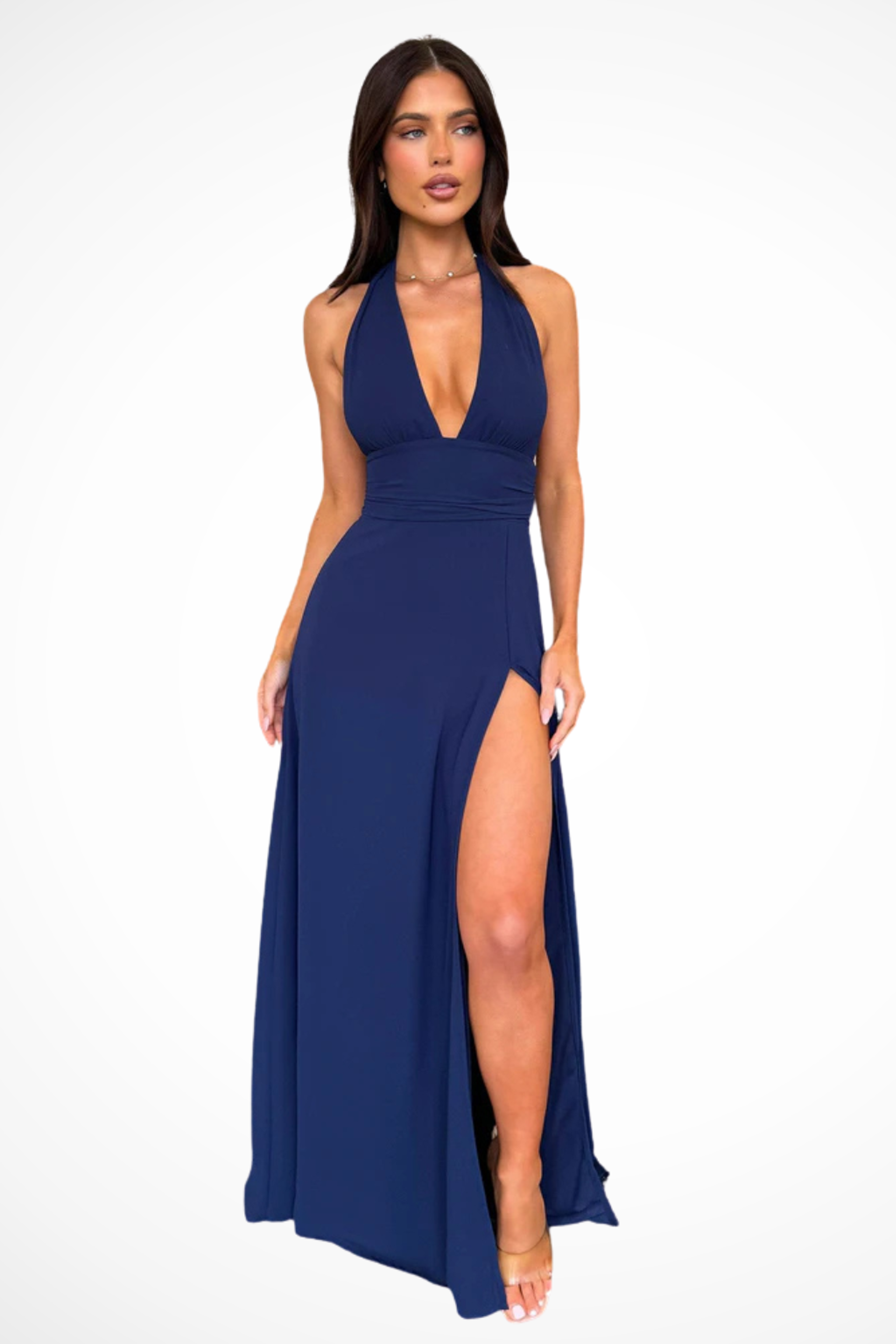 Elodie Vesper | Women's Halter Neck Maxi Dress