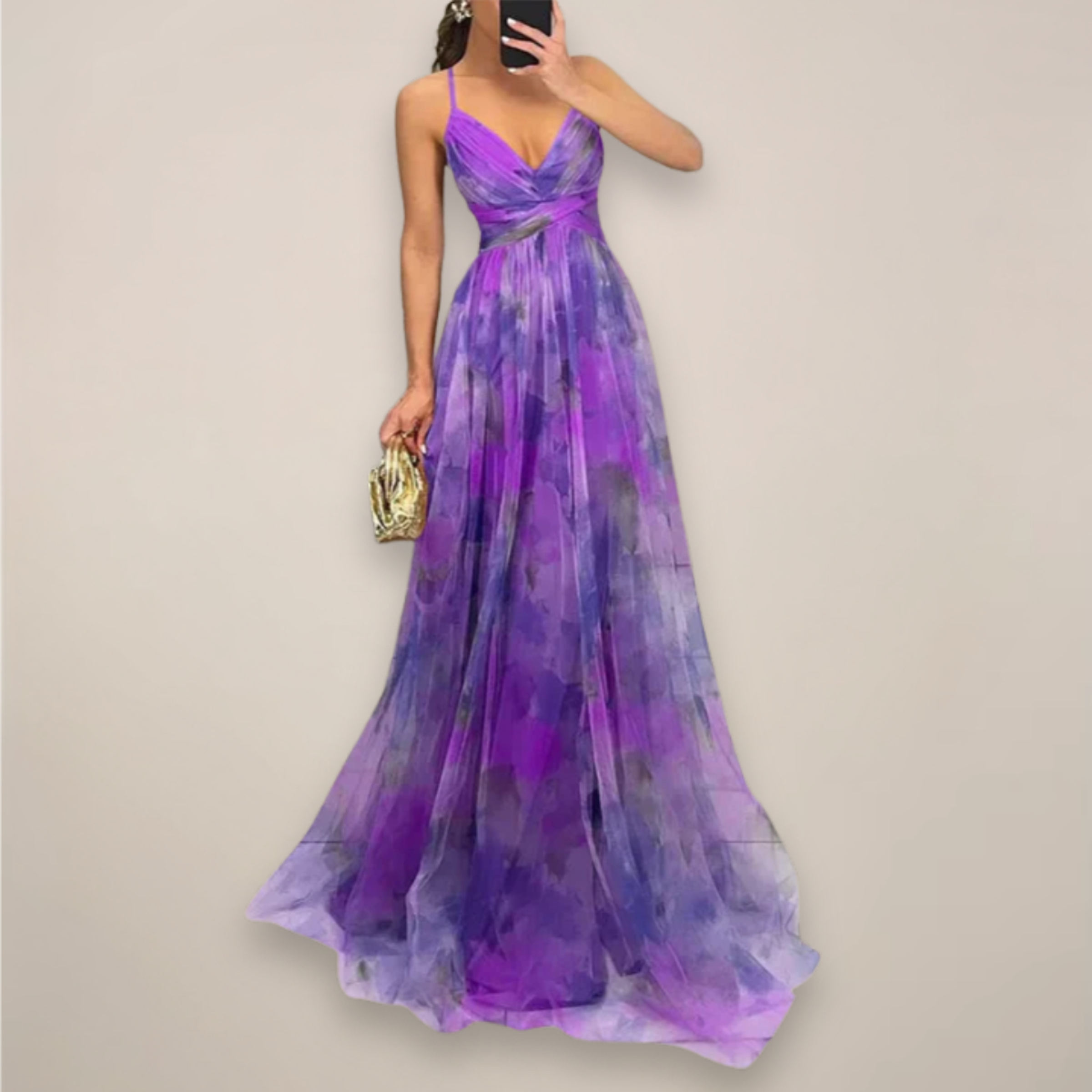 Céleste Vair | Women's Floral Maxi Dress