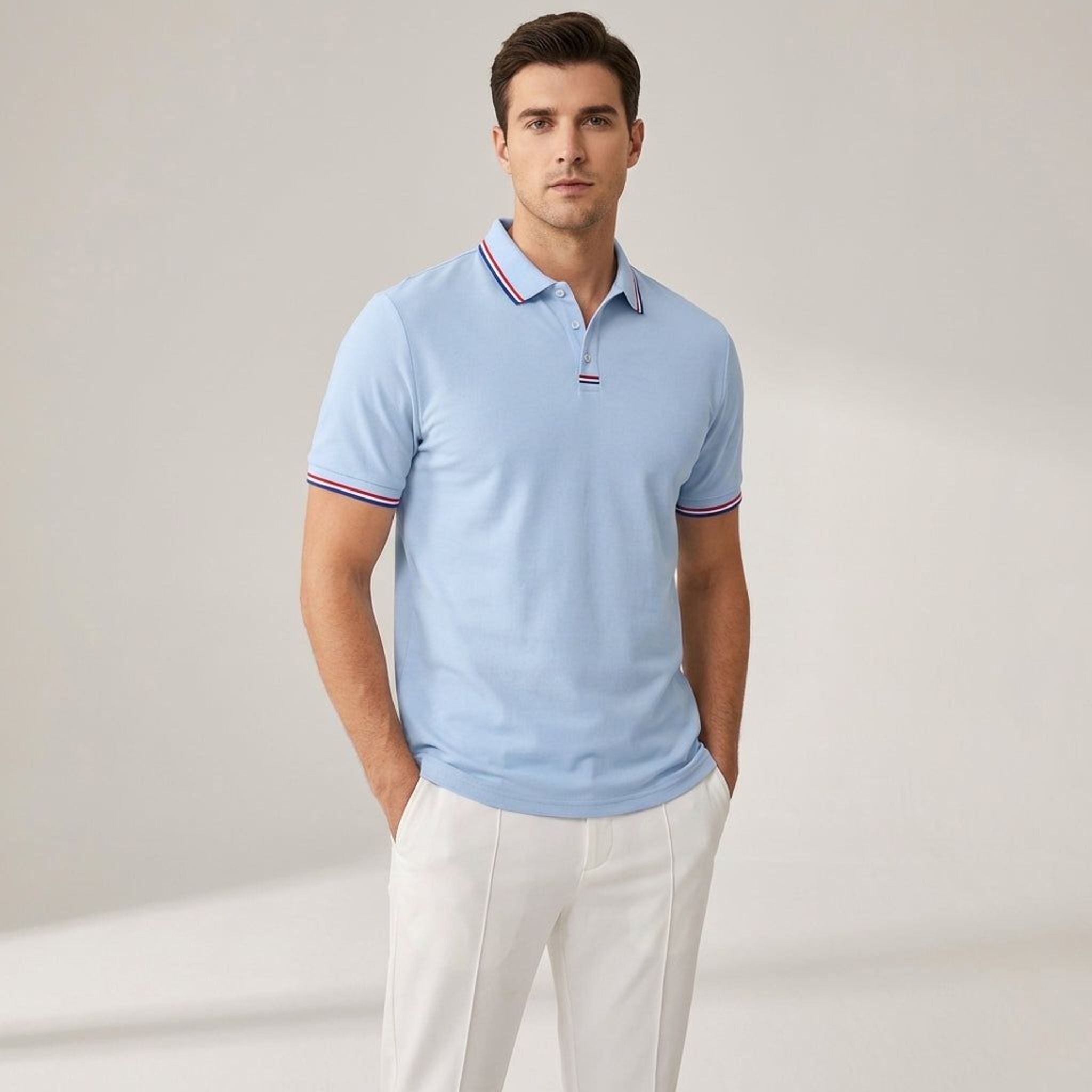 Luca Vire | Men's Short Sleeve Polo Shirt