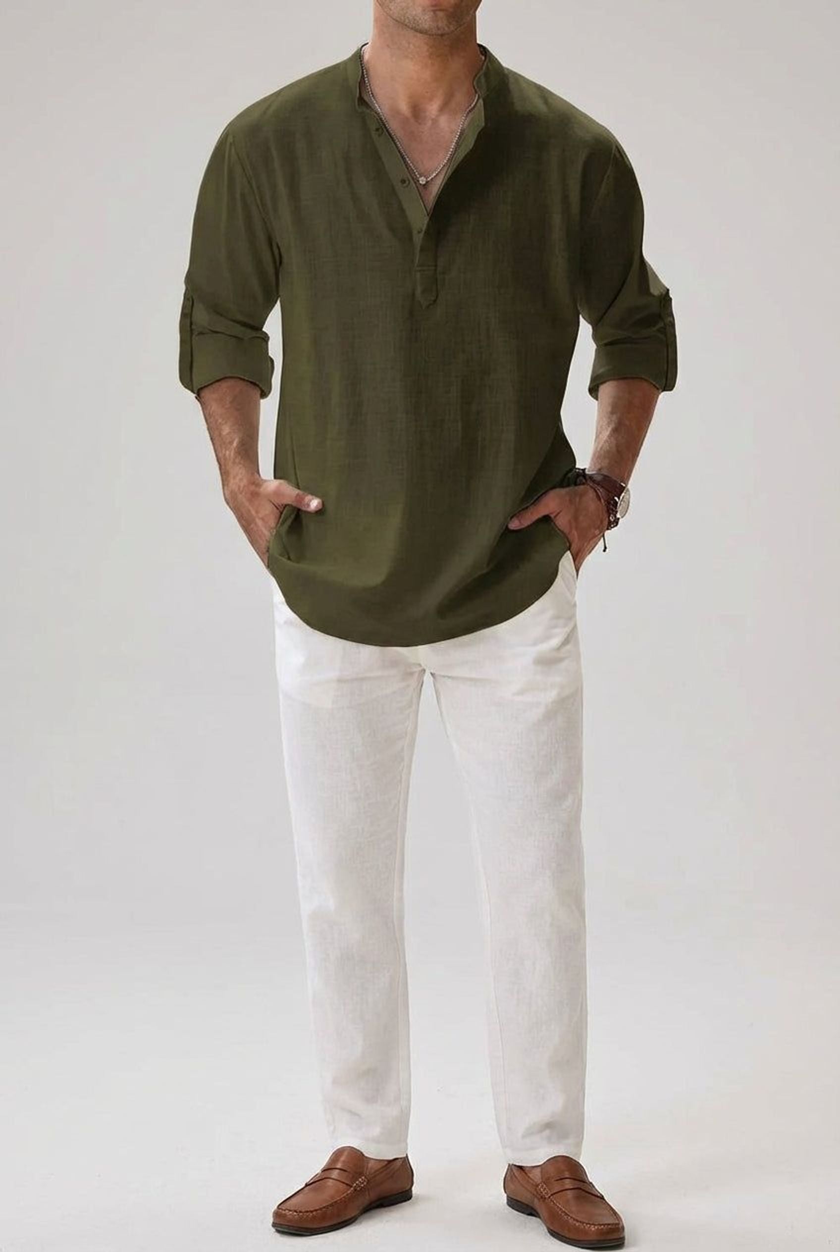 Luca Brin | Men's Lightweight Comfortable Shirt
