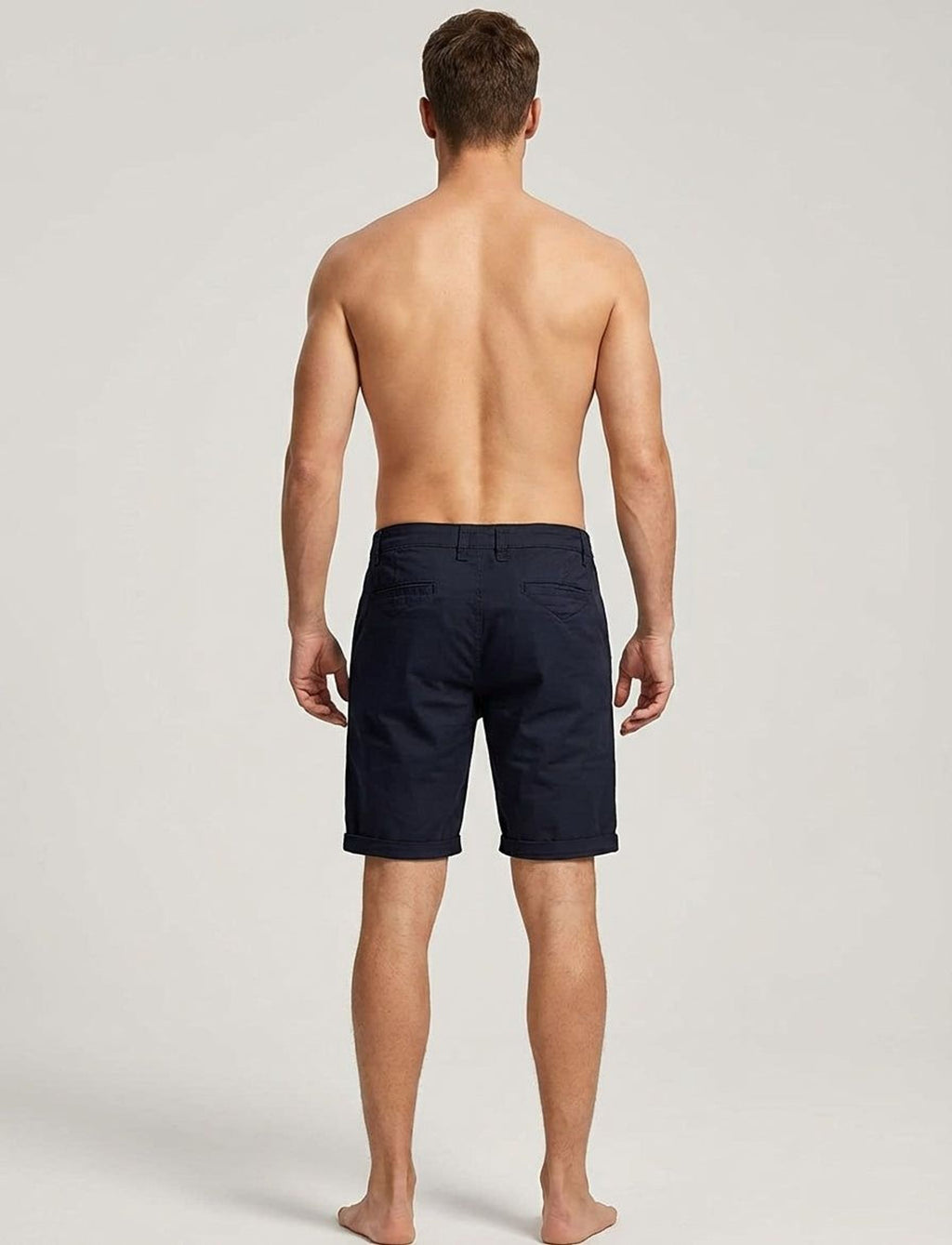 Lucien Brask | Men's Classic Casual Shorts with Stretch Waist
