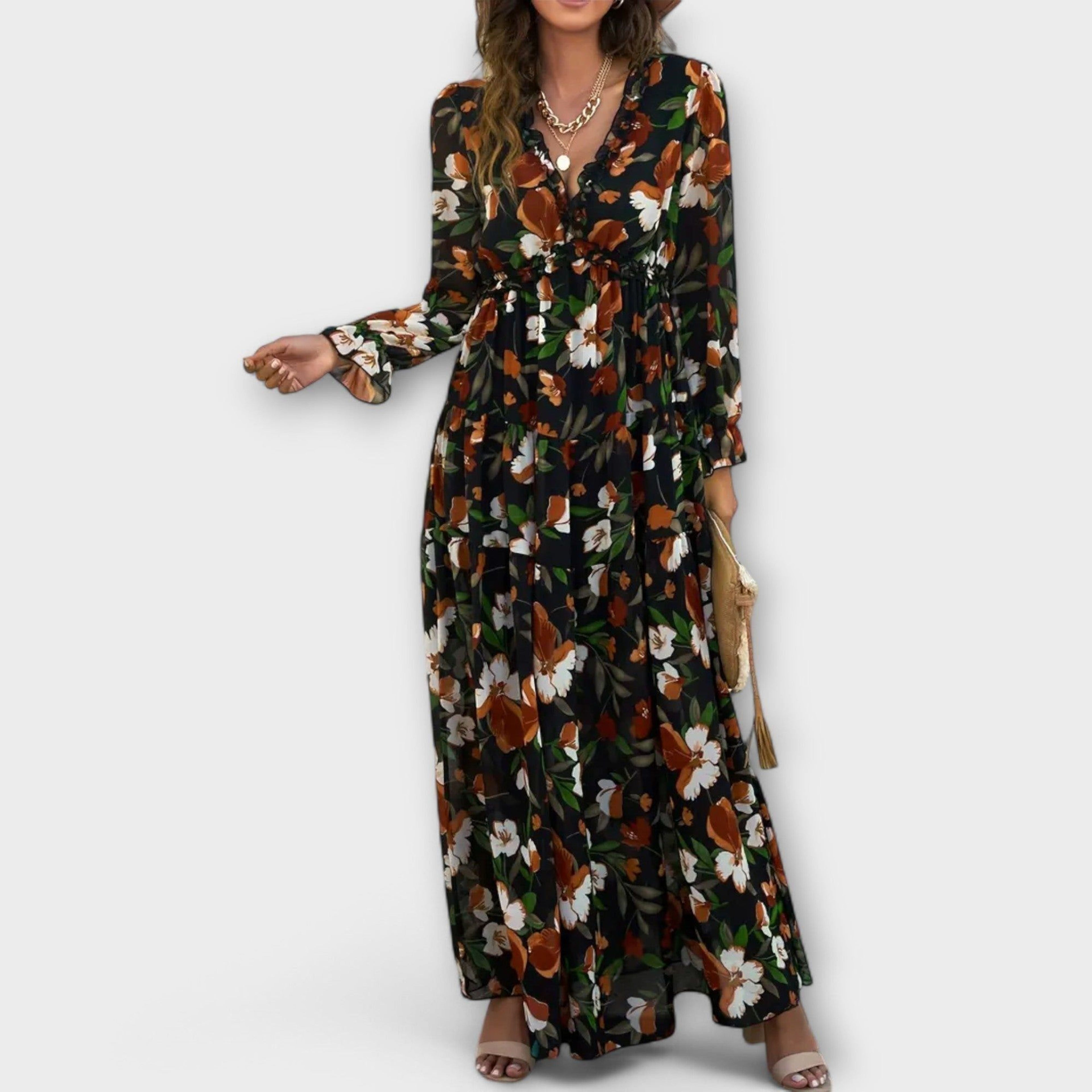 Celeste Vira | Women's Floral Maxi Dress
