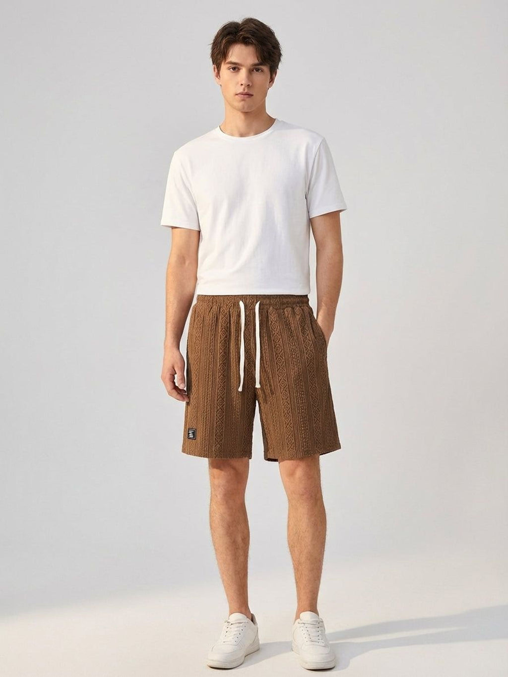Lorenzo Voss | Men's Knit Lounge Shorts