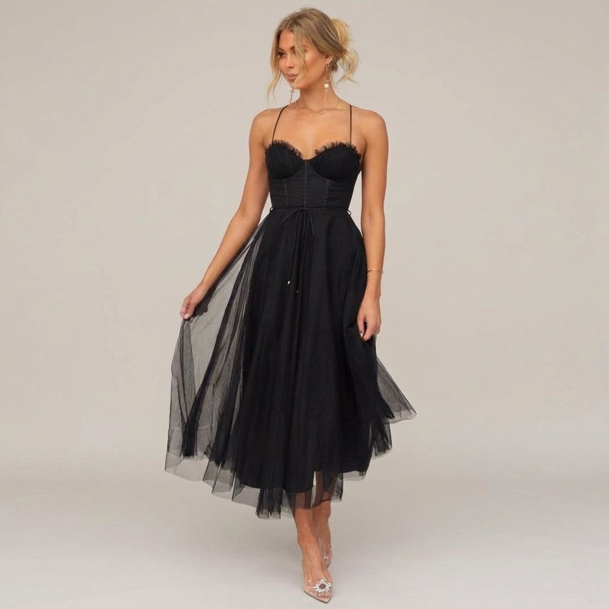 Isabelle Kren | Women's Elegant Midi Evening Dress