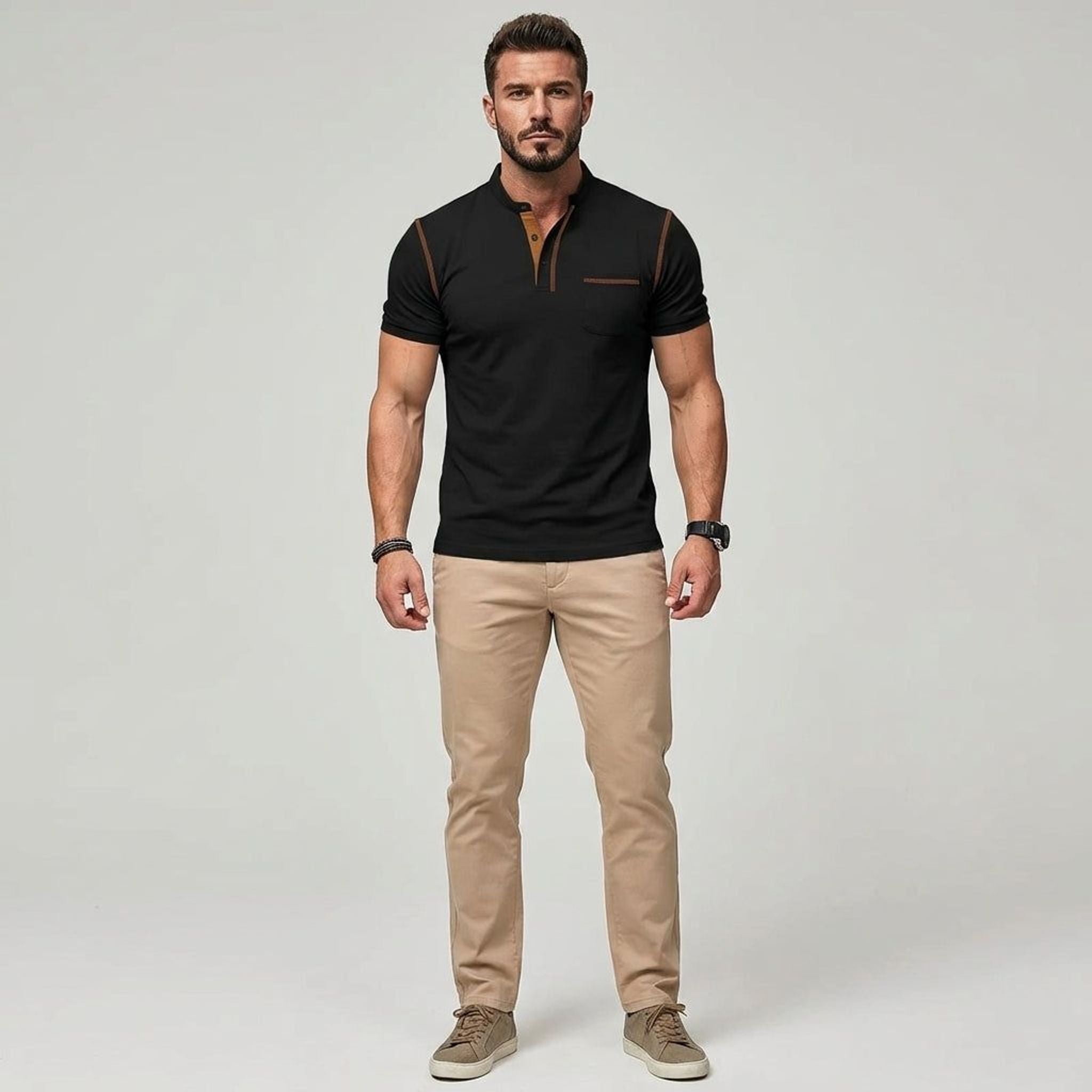 Lorenzo Taff | Men's Classic Fit Polo Shirt