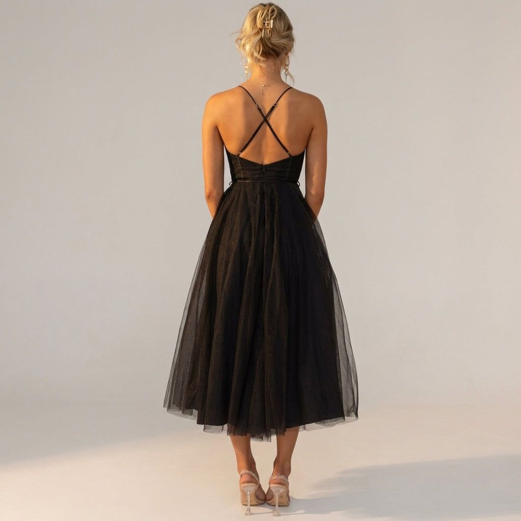 Isabelle Kren | Women's Elegant Midi Evening Dress
