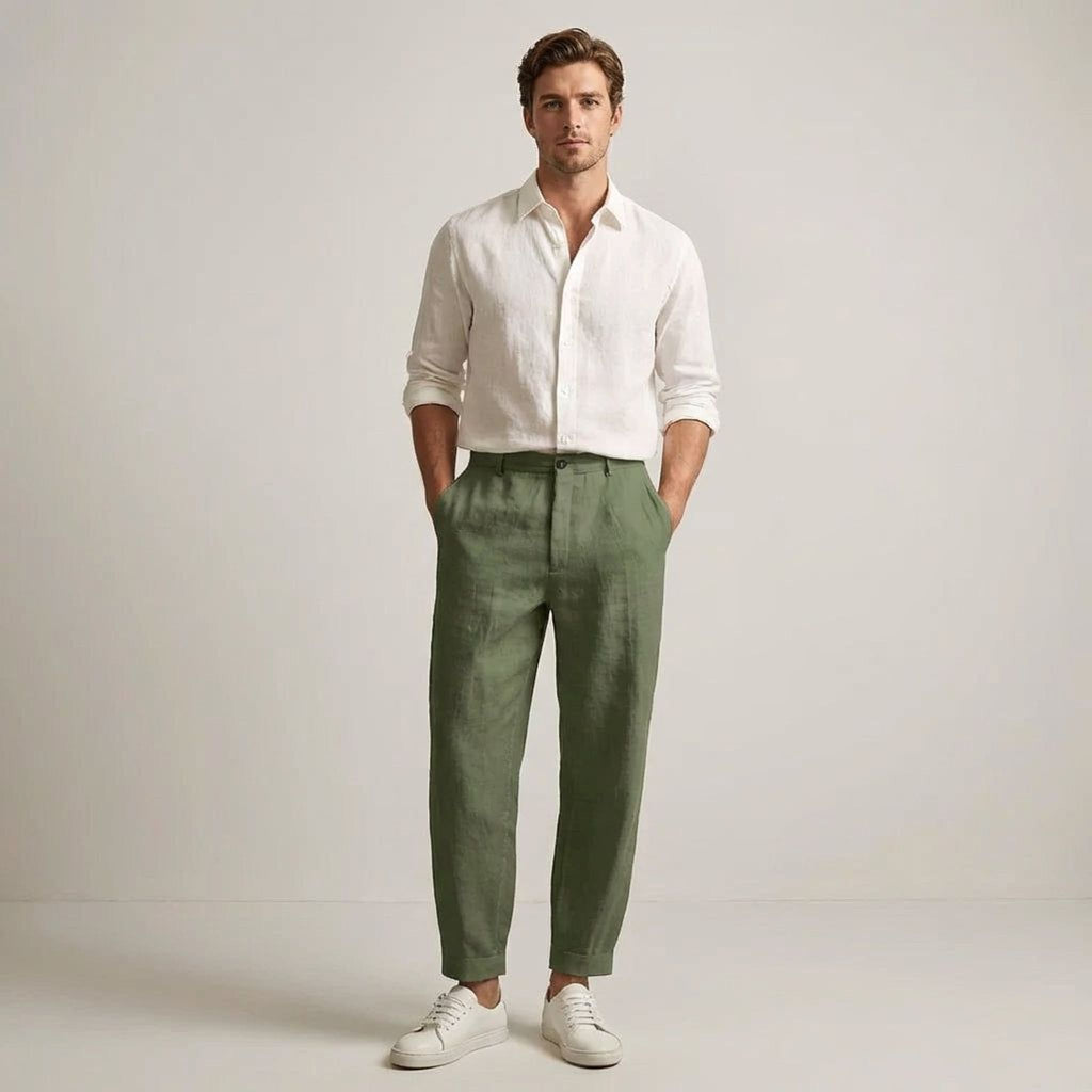 Lucien Braye | Men's Comfortable Versatile Linen Pants