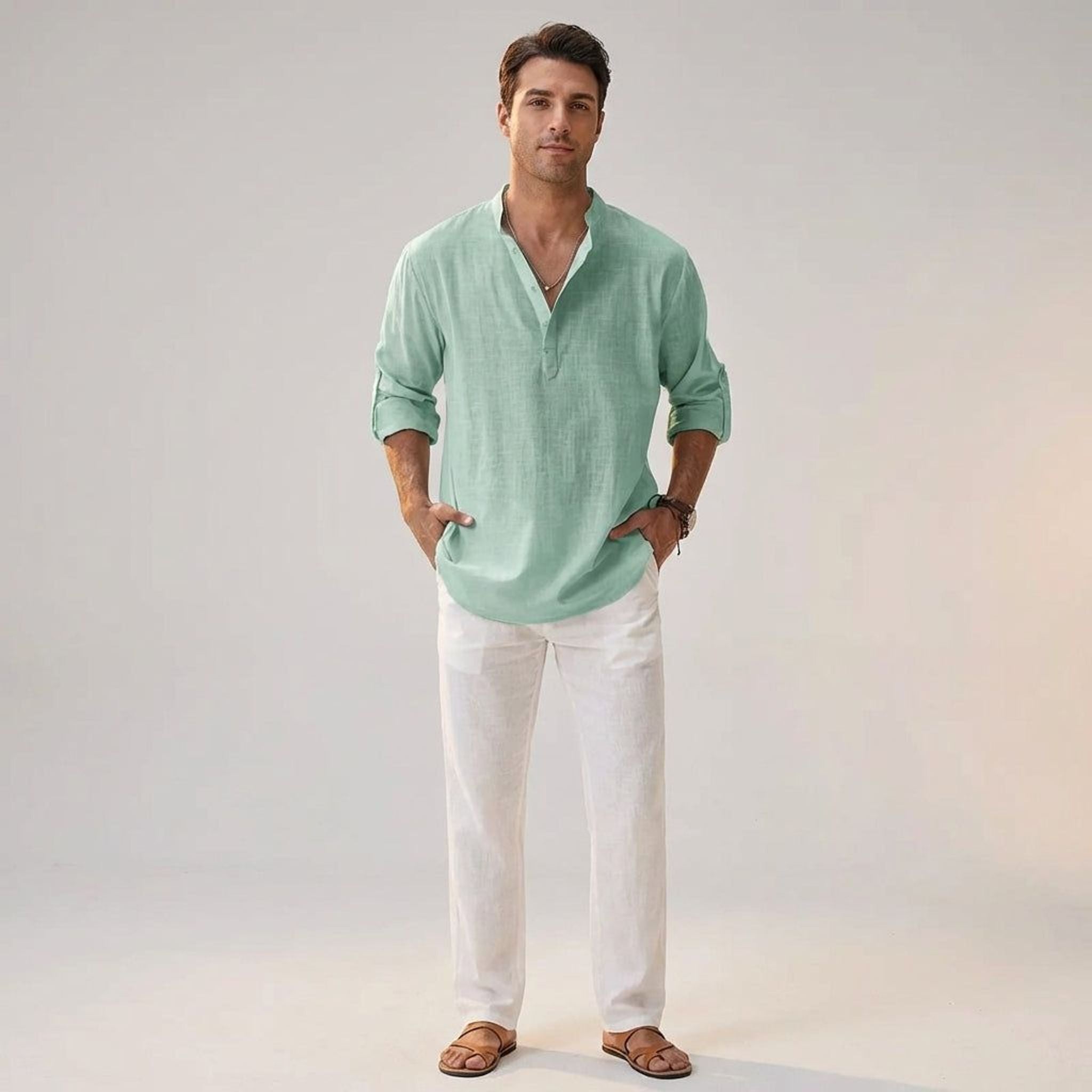 Luca Brin | Men's Lightweight Comfortable Shirt