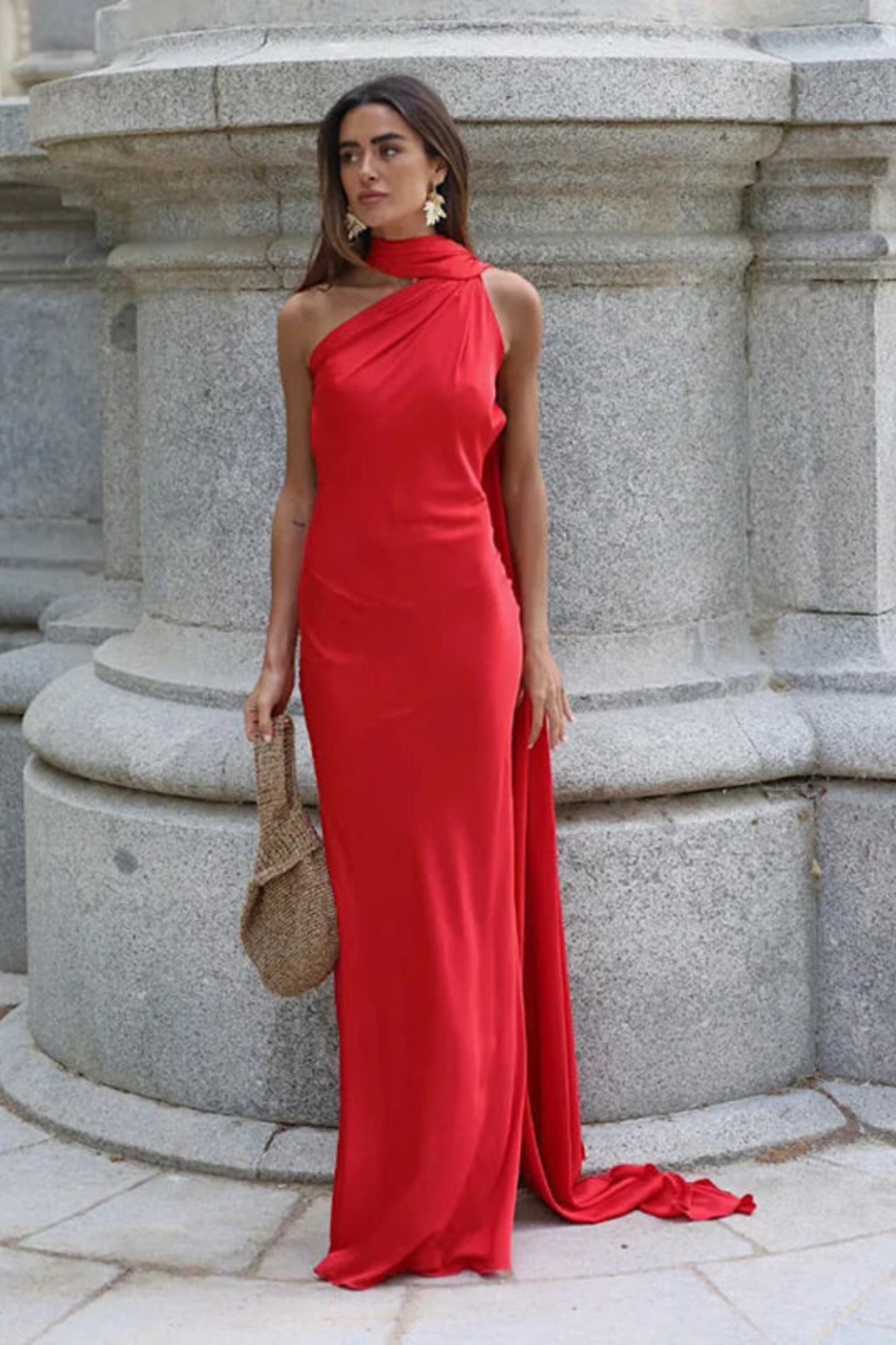 Elodie Varn | Women's Halter Neck Maxi Dress