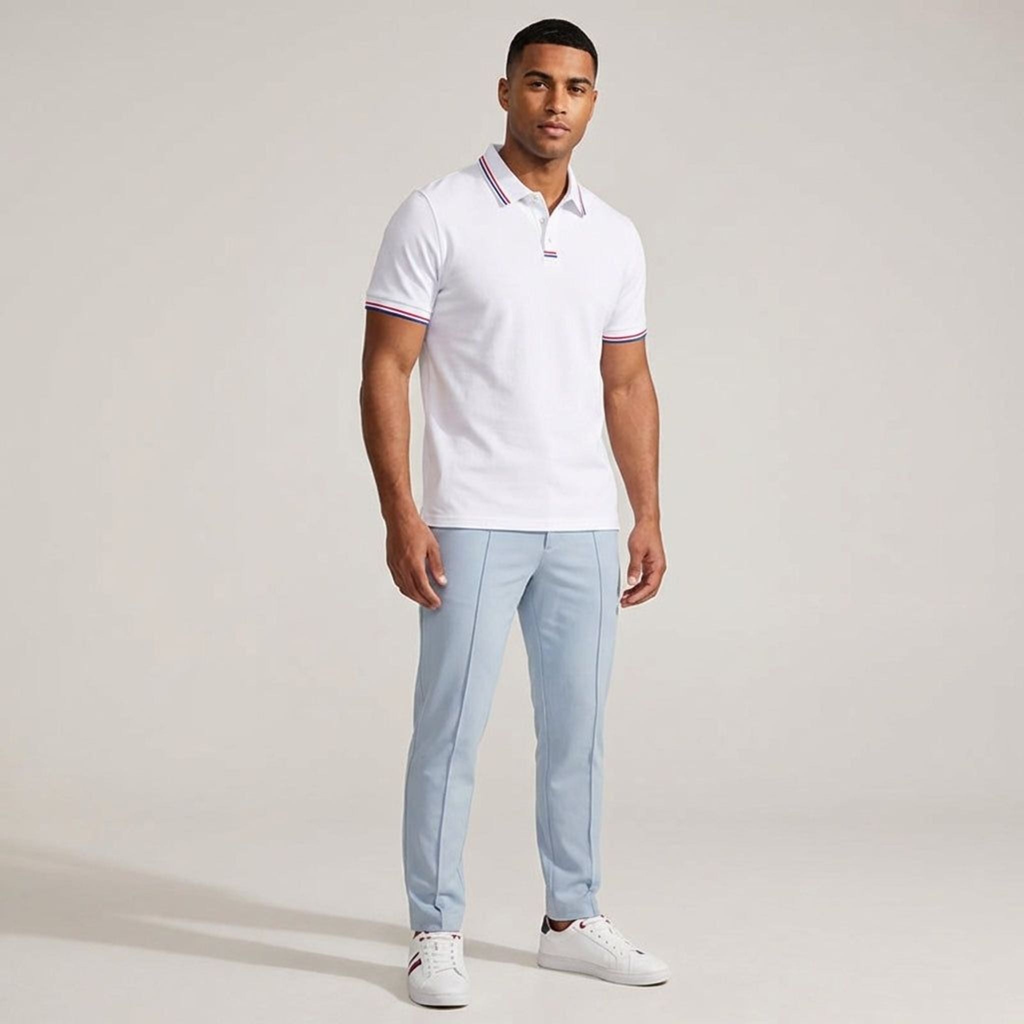 Luca Vire | Men's Short Sleeve Polo Shirt