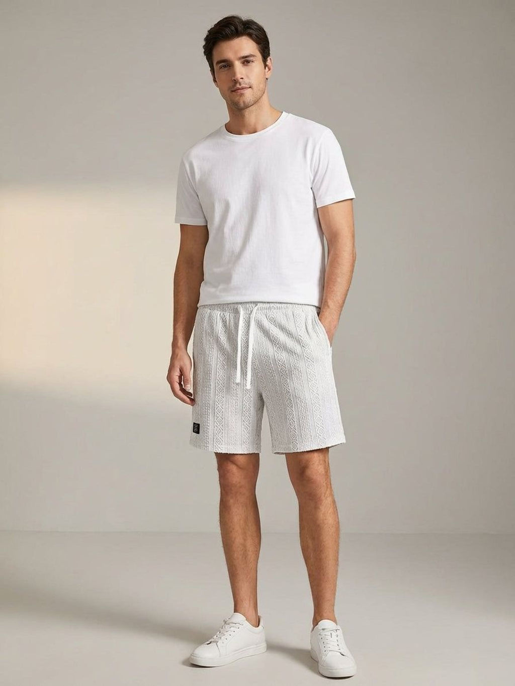 Lorenzo Voss | Men's Knit Lounge Shorts