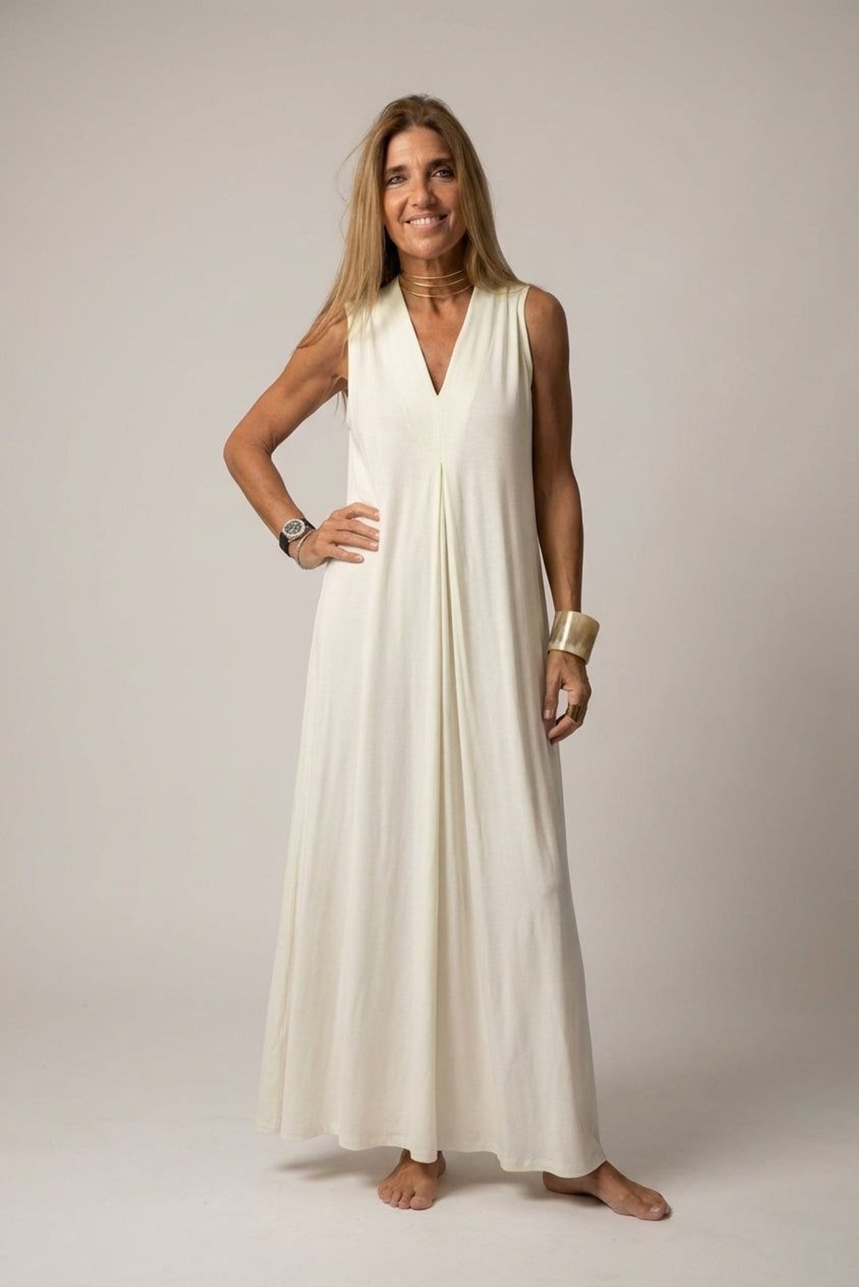 Mireille Vex | Women's Slimming Dress with Cardigan